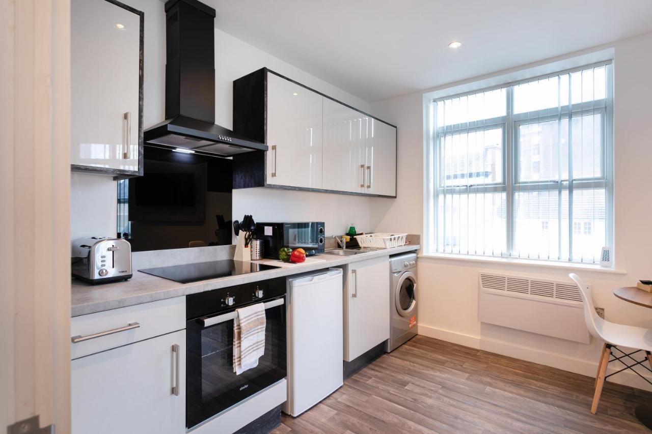 Hoemli Smart City Centre Apartment Leicester Ngoại thất bức ảnh